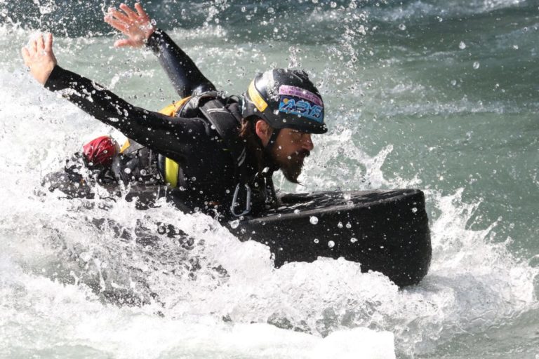 Hydrospeed sur l'Isère Descente en Hydrospeed