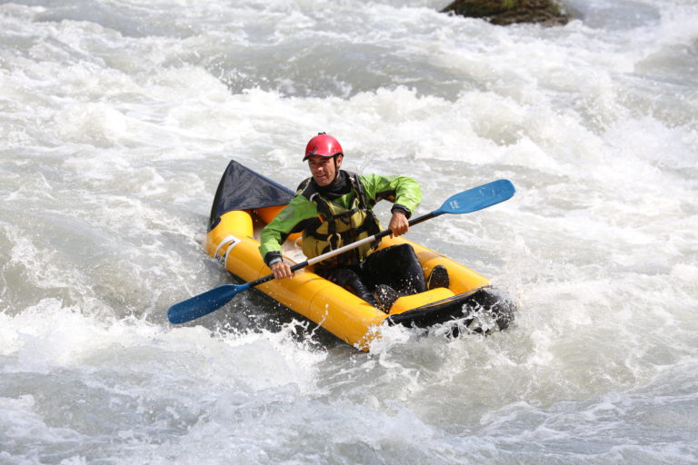 Descente sur l'Isère en Cano-raft Descente sur l'Isère en Cano-raft